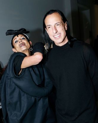 Rick Owens Wants to Get Mich le Lamy a Crane for Christmas