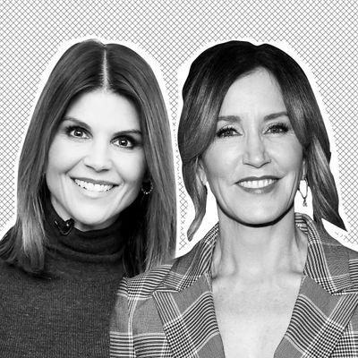 Lori Loughlin and Felicity Huffman.