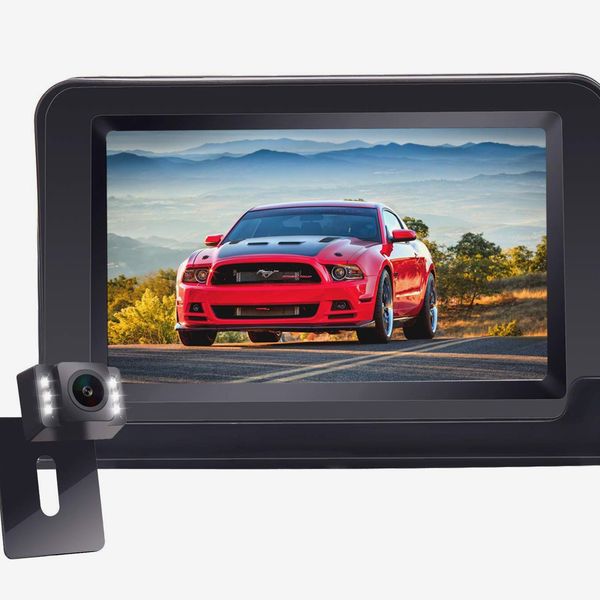 HD 720P Backup Camera and Monitor One Power Kit for Cars