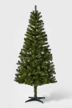 Wondershop 6-Foot Unlit Slim Alberta Spruce Artificial Christmas Tree