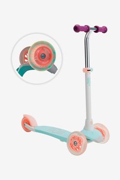 Decathlon Oxelo B1 500 Adjustable Kids' Scooter with Light-Up Wheels