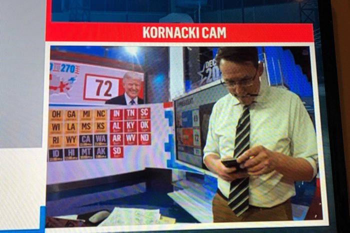 Steve Kornacki Is Cute On MSNBC With His 2020 Election Map