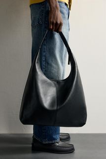 Zara Solid Shopper Bag