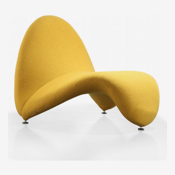 Ceets Louvre Leisure Chair, Yellow