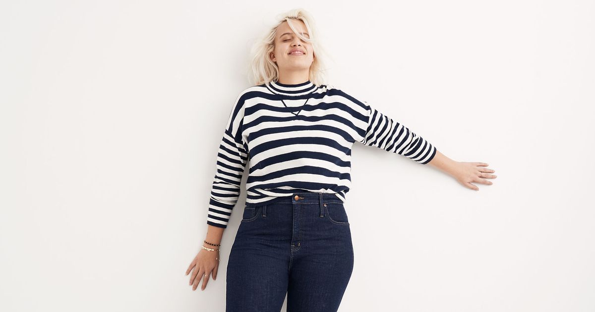 madewell jean size chart