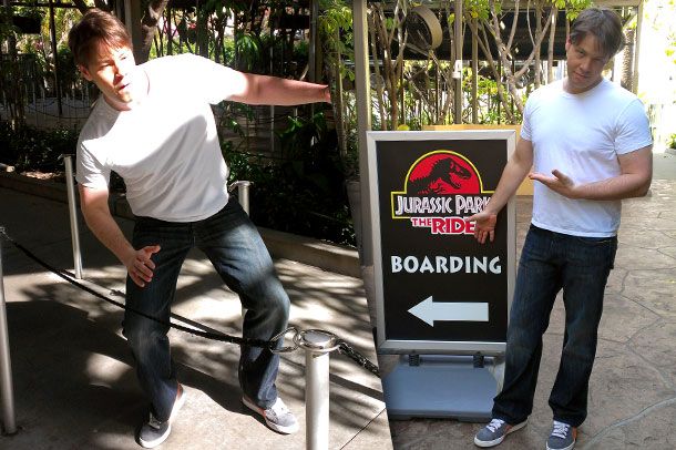 Ivan Dochenko 17 Things We Learned by Sneaking on the Jurassic Park Ride With The ...