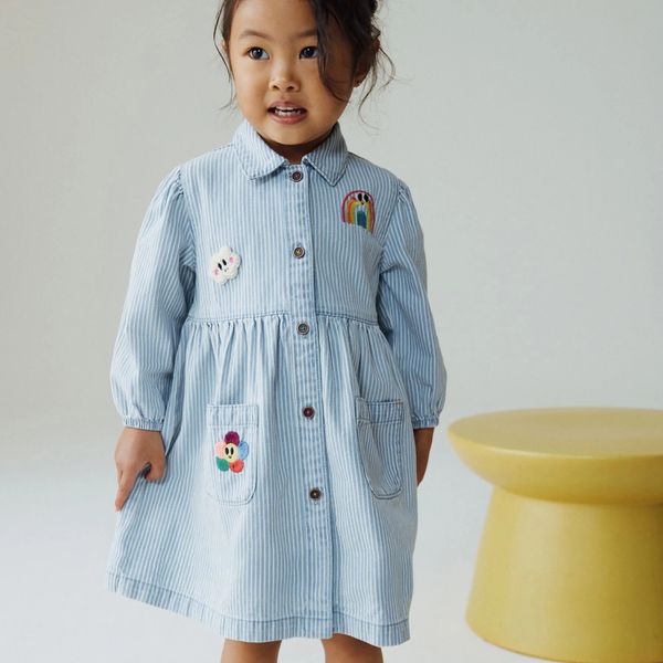 Next Kids' Denim Shirtdress