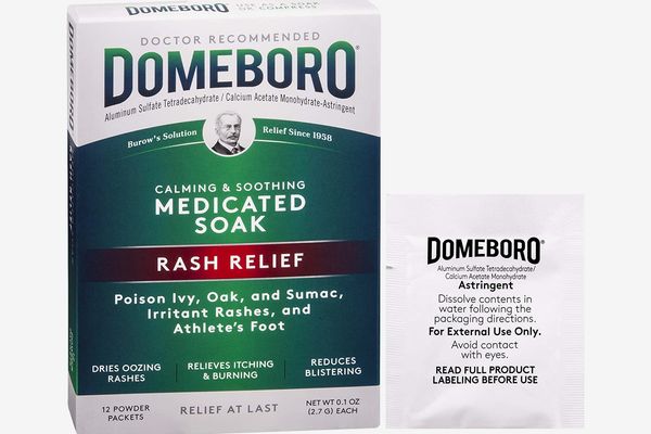 Domeboro Soothing Soak Rash Relief Powder Packets, 12