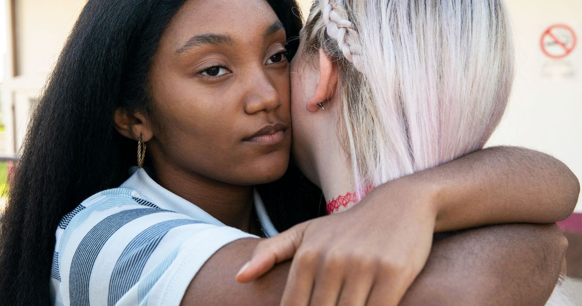 Lesbian Force Kiss - We Are Who We Are Episode 3 Recap: Right Here Right Now III