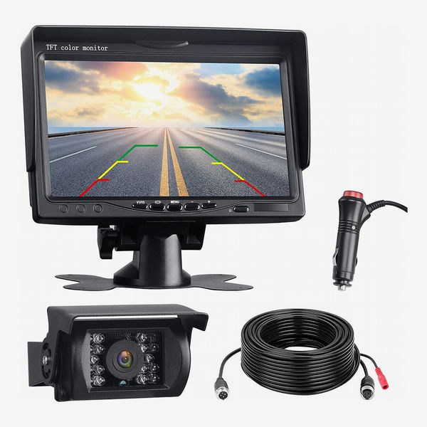 Toguard Backup Camera Kit LCD Rear View Monitor with Rearview Reverse Cam