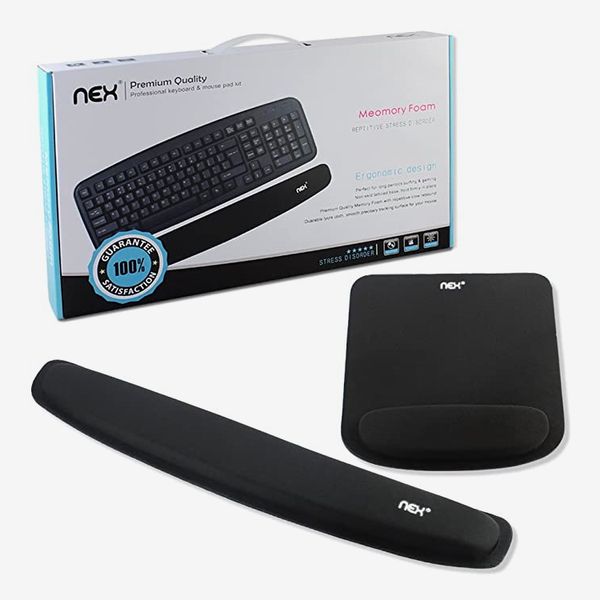 Nex Mouse Pad With Keyboard Wrist Rest Pad Kit