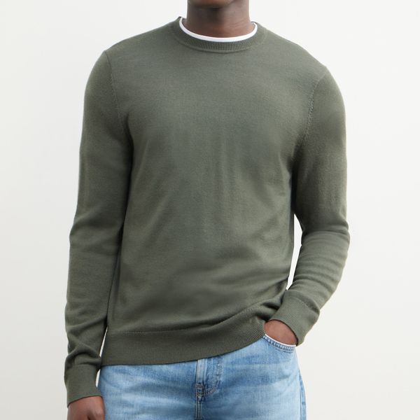 Nordstrom Italian Merino Wool Crewneck Sweater