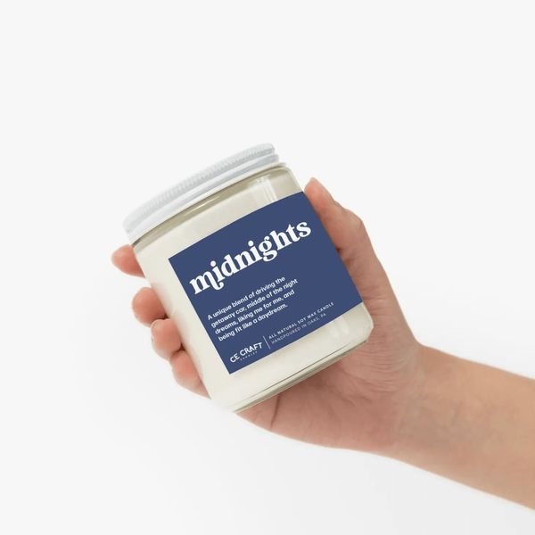 C & E Craft Company Midnights Candle