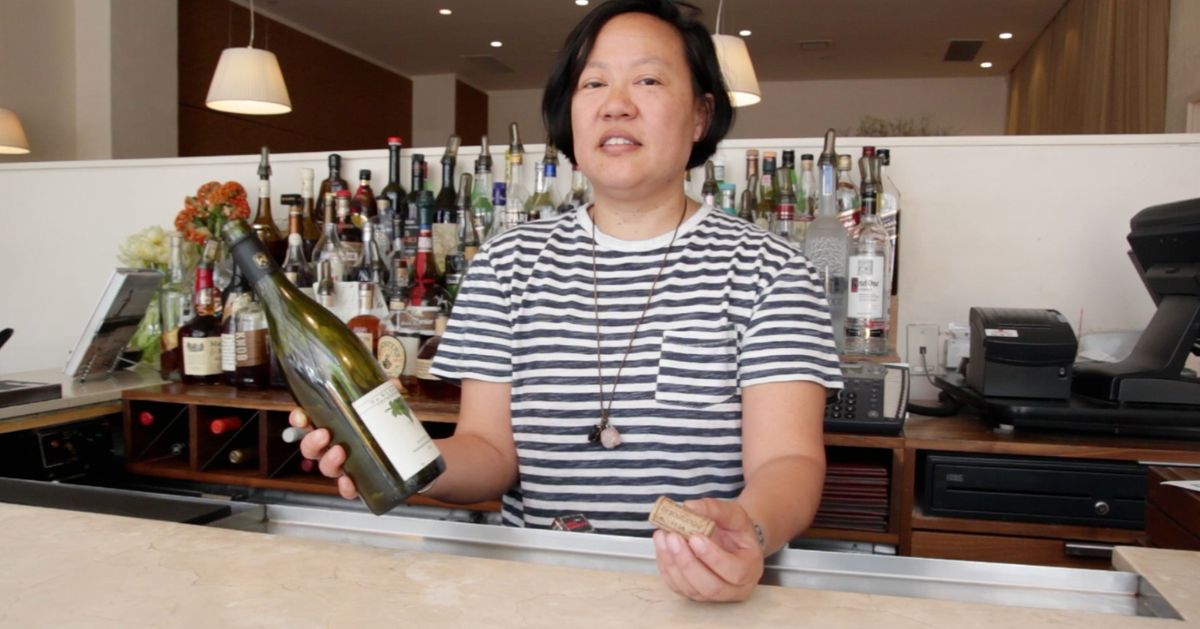 Chef Hacks How to Fish a Cork Out of a Wine Bottle — With a Napkin