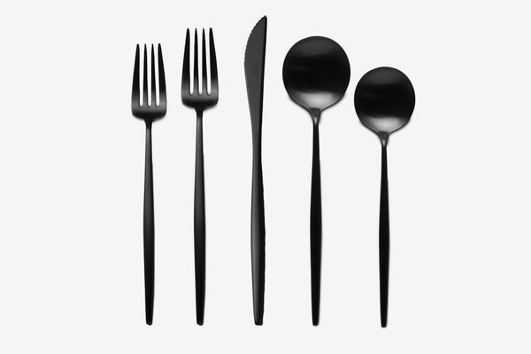 Moon Cutlery — Brushed Black