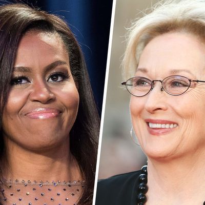 Michelle Obama and Meryl Streep