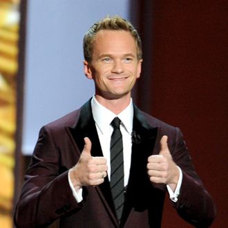 LOS ANGELES, CA - SEPTEMBER 22: Host Neil Patrick Harris speaks onstage during the 65th Annual Primetime Emmy Awards held at Nokia Theatre L.A. Live on September 22, 2013 in Los Angeles, California. (Photo by Kevin Winter/Getty Images)