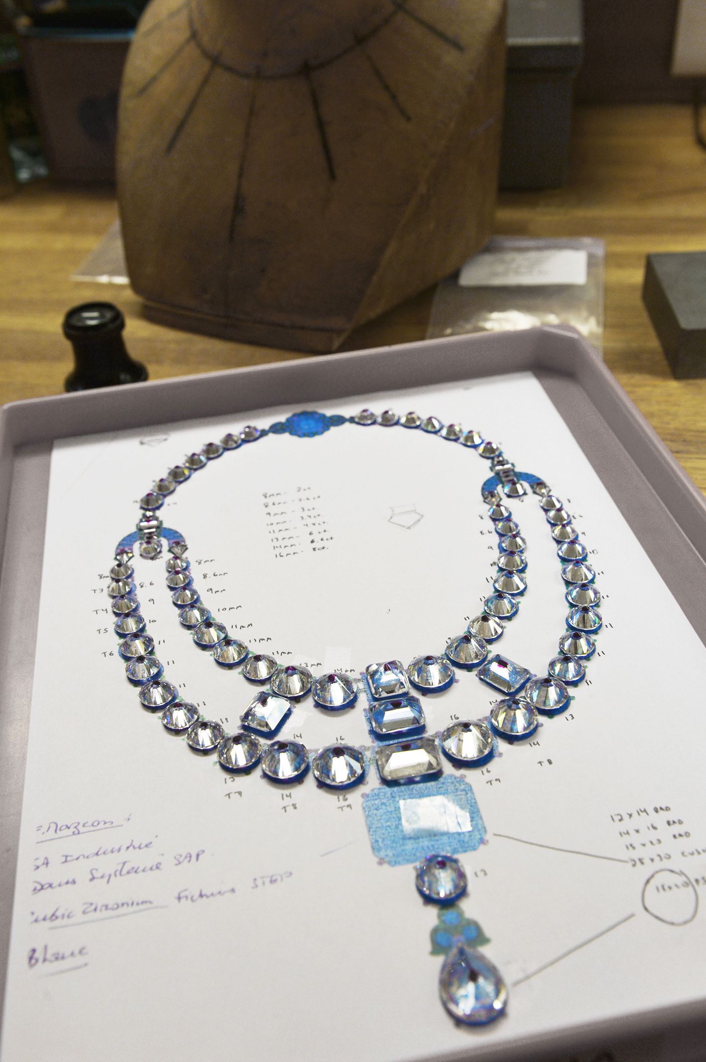 the toussaint diamond necklace