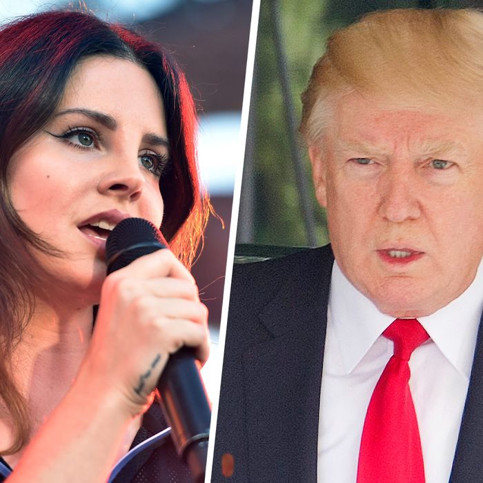 Lana Del Rey’s Great Response When Asked If She Hexed Trump