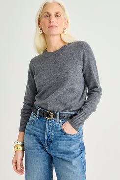 J.Crew Cashmere Shrunken Crewneck Sweater