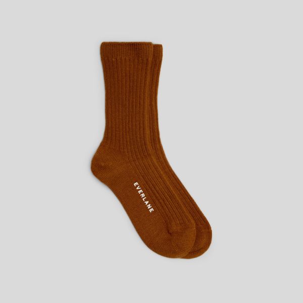 Everlane The Ribbed Sweater Sock