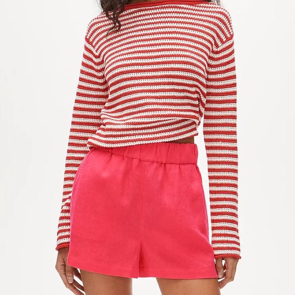 J.Crew Tropez Short in Linen