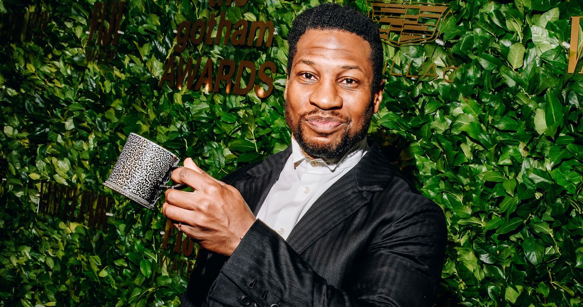 Jonathan Majors Explains Why He Carries a Little Cup