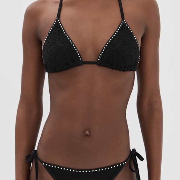 Hunza G Gina Swarovski Bikini Set