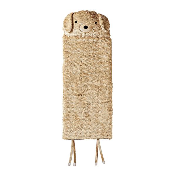 Pottery Barn Kids Labradoodle Critter Faux-Fur Sleeping Bag