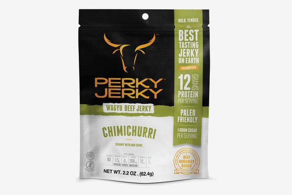 Perky Jerky Chimichurri Wagyu Beef Jerky, 2.2 oz. (Pack of 8)