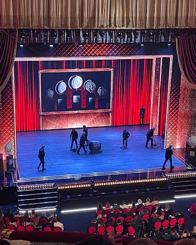 A Tonys Diary: Seeing Outsiders Coming, the Co-Pro Conundrum, and Party-Hopping, awards season, coming, conundrum, CoPro, diary, merrily we roll along, Outsiders, PartyHopping, scene report, Stereophonic, the outsiders, theater, tonys, tonys 2024