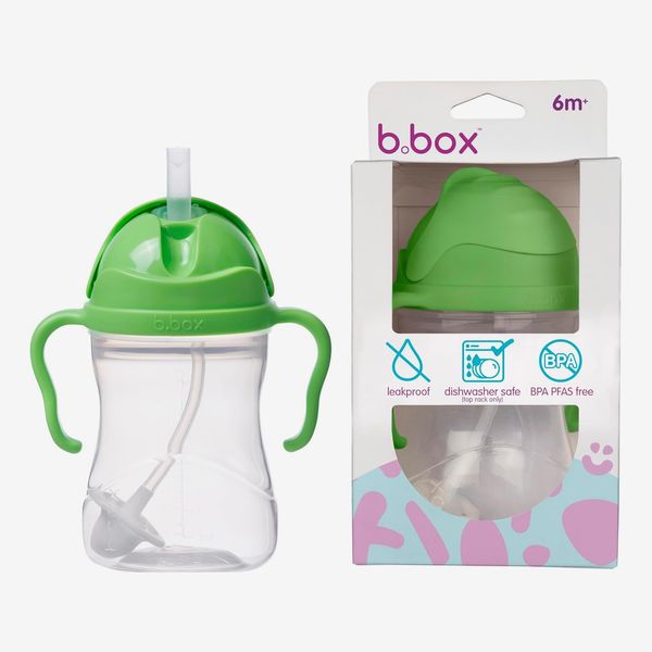 b.box Sippy Cup with Weighted Straw, Toddler Straw Cup