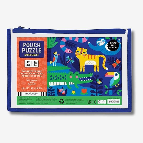 Mudpuppy Pouch Puzzle - Rainforest