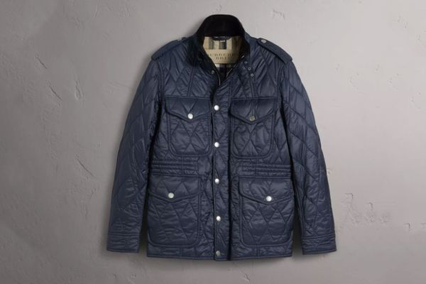 Diamond Quilted Field Jacket