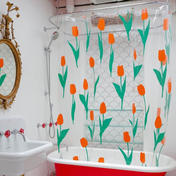 Dusen Dusen Tulip Shower Curtain
