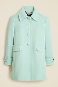J.Crew Salon Coat in Italian Double-Cloth