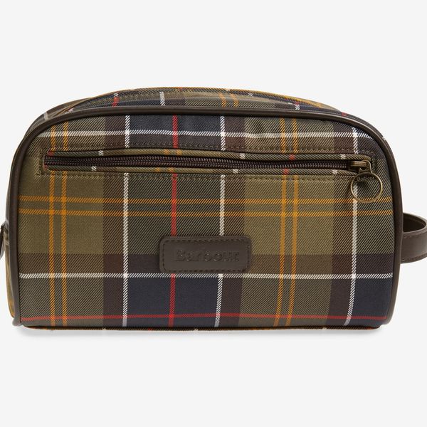 Barbour Tartan Dopp Kit