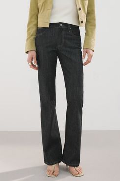 Mango Mid-Rise Flared Jeans