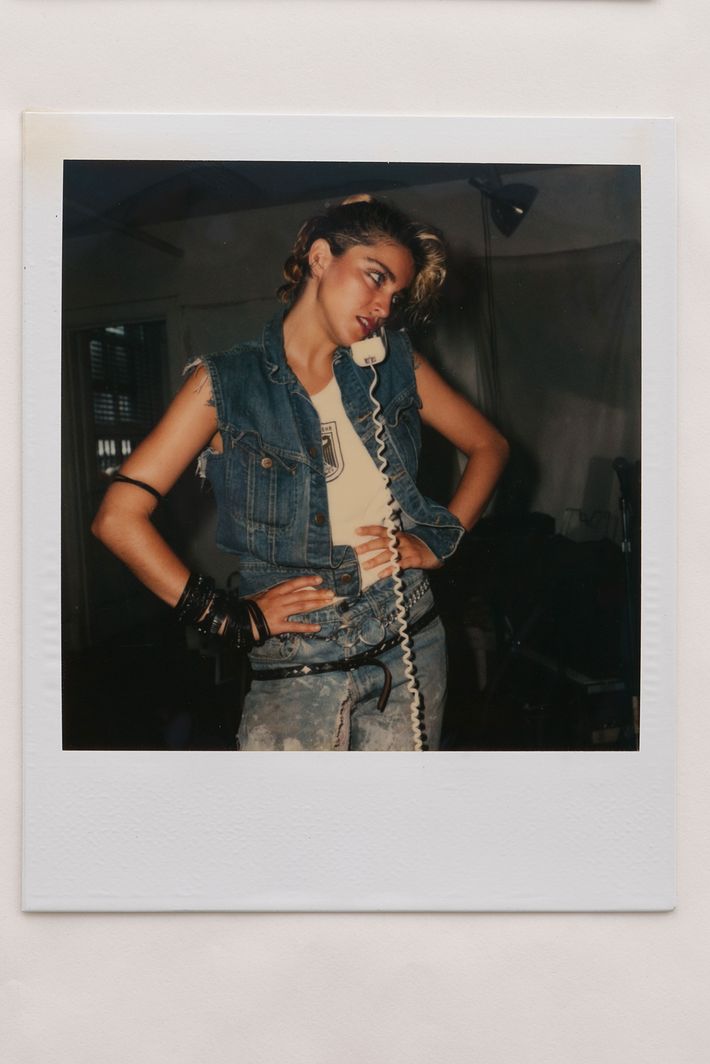 See Vintage Polaroid Photos From The Book Madonna 66