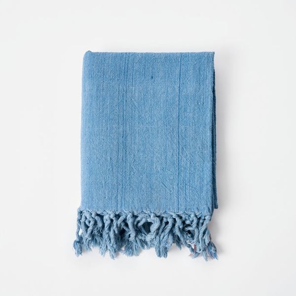 Auntie Oti Indigo Selvage Towel