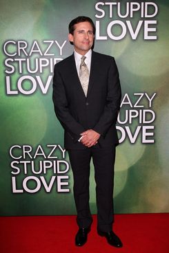 SYDNEY, AUSTRALIA - SEPTEMBER 14:  Actor and comedian Steve Carell arrives at the premiere of 'Crazy, Stupid, Love' at Event Cinemas Bondi Junction on September 14, 2011 in Sydney, Australia.  (Photo by Lisa Maree Williams/Getty Images)