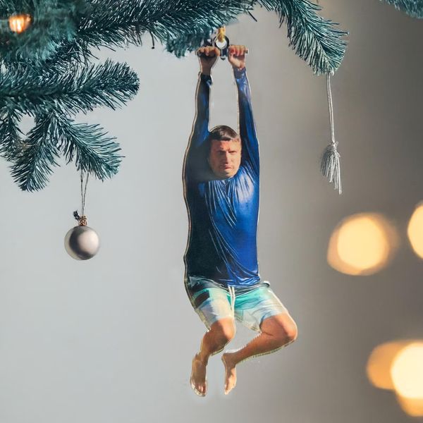 Tim Robinson Zipline Ornament