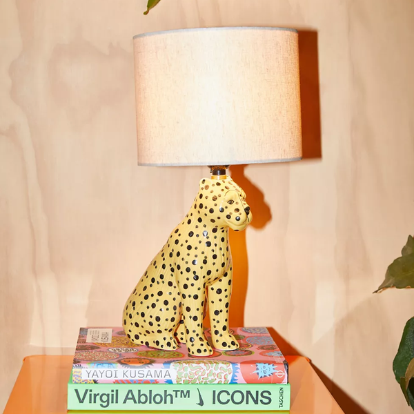 Urban Outfitters Cheetah Table Lamp