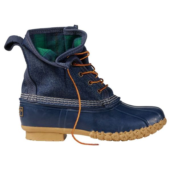 L.L. Bean Women's Denim Insulated Bean Boots, 8