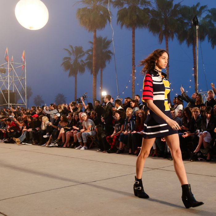 Tommy Hilfiger Showed Spring In Los