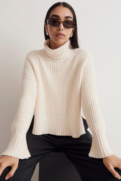 Madewell Wide Rib Turtleneck Sweater