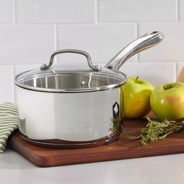 Cuisinart Classic 2.5-Quart Stainless Steel Saucepan with Cover