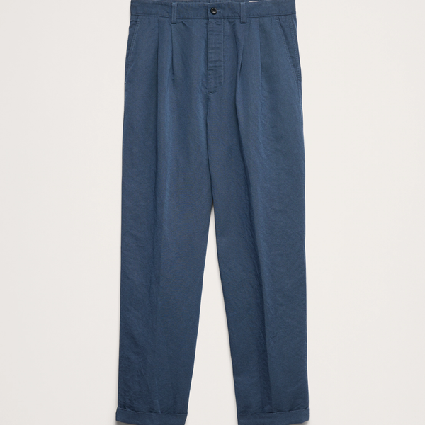 Banana Republic Archive Reissue Pleated Italian Linen-Cotton Pant