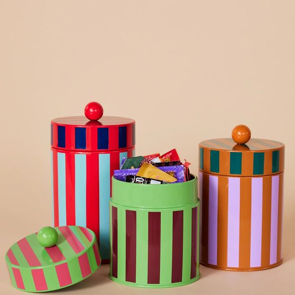 Dusen Dusen Striped Canisters