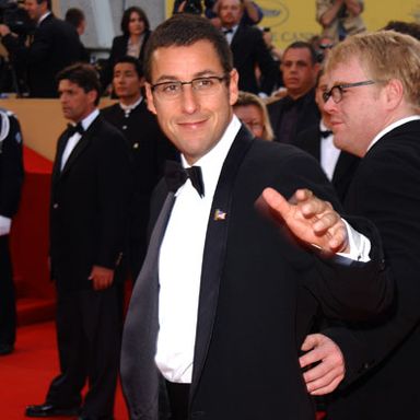 High-water mark. Not coincidentally, in this photo he's promoting Punch-Drunk Love, also a career high-water mark.